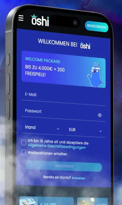 Oshi online casino for new players
